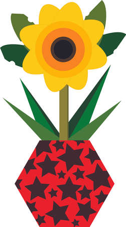 I like to chase sun and I am sunflower.のイラスト素材