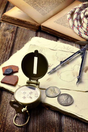 treasure huntの写真素材