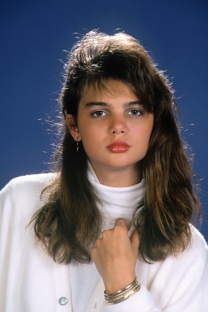 Close up of an attractive femaleの写真素材