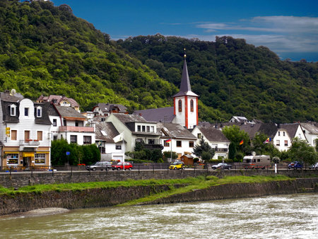 Kestert is a municipality in the district of Rhein-Lahn, in Rhineland-Palatinate, Germanyのeditorial素材