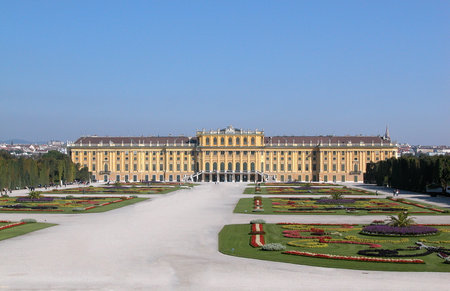 SchÃ¶nbrunn Palace, Vienna, Austriaのeditorial素材