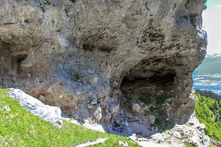 beatiful mountains landscape of Austriaの写真素材