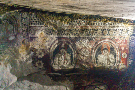 Cave Temple - Buddha - Buddhist - Dambullaのeditorial素材