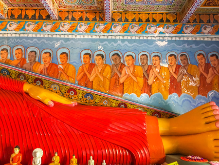 Buddha statue Sculpure, Sri Lankaのeditorial素材