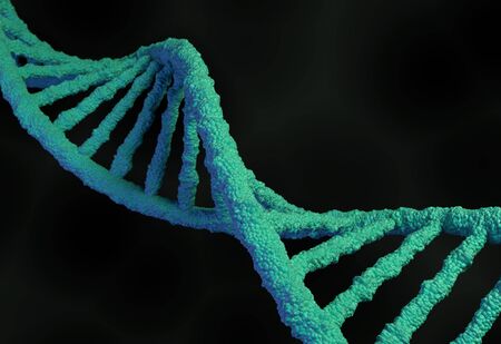 Genetic code DNA molecule structure. 3d renderの写真素材