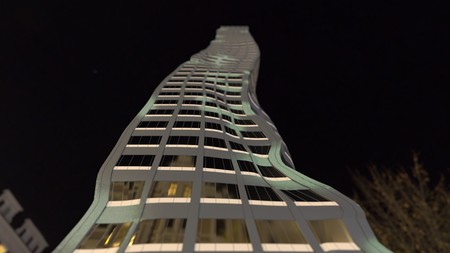Modern old building for destroy 3d illustrationの写真素材