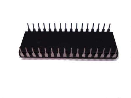 Computer Chip Isolated
