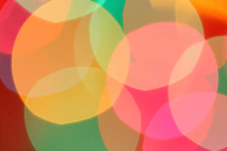 Multicolored balls of light for background.の写真素材