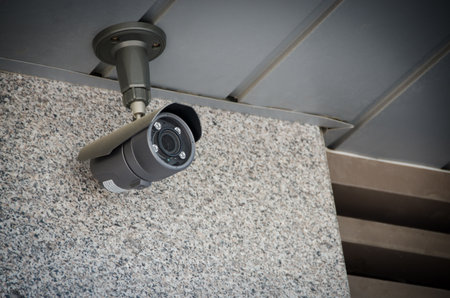 surveillance cameraの写真素材