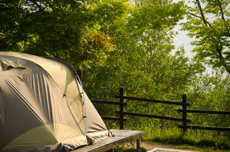 nature and campingの写真素材