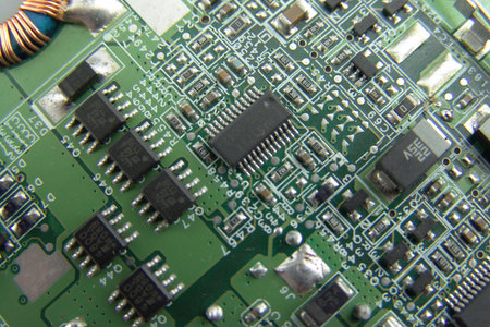 part of laptop system board