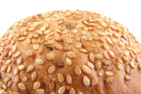 macro of fresh rollの写真素材