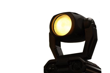 searchlight isolated on white. may be use for background of party cards and poster.