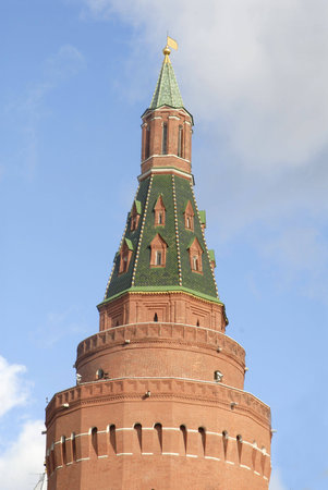 tower of The Kremlin in Moscow