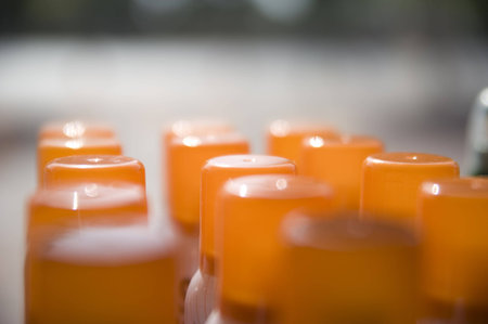 close up of few capsulesの写真素材