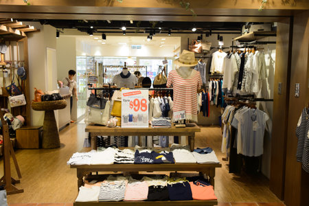 HONG KONG - JUNE 01, 2015: New Town Plaza interior. New Town Plaza is a shopping mall in the town...