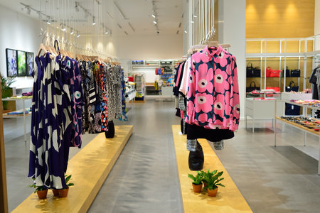 BANGKOK, THAILAND - JUNE 21, 2015: shopping center interior. Shopping malls and department stores such as Siam Paragon, Central World Plaza, Emperium, Gaysorn and Central Chidlom become shopping Mecca for shopaholicsのeditorial素材