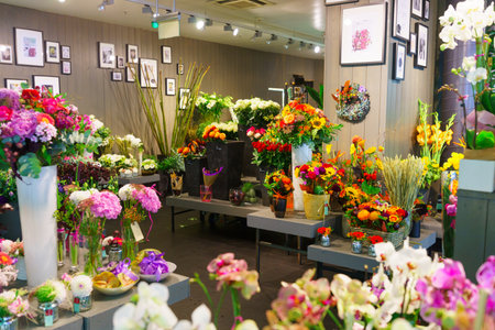 GENEVA, SWITZERLAND - SEPTEMBER 11, 2014: interior of Geneva Airport. Geneva Airport, formerly known as Cointrin Airport, is the international airport of Geneva, the second most populous city in Switzerlandのeditorial素材