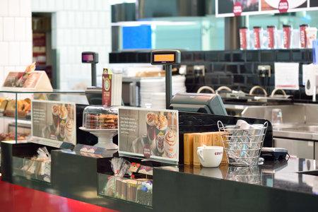 DUBAI, UAE - NOVEMBER 16, 2015: interior of Dubai Airport. Dubai International Airport is the...