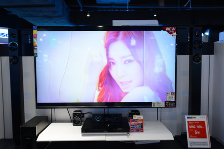 HONG KONG - NOVEMBER 02, 2015: interior of store in New Town Plaza. New Town Plaza is a shopping...