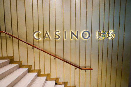 SINGAPORE - NOVEMBER 08, 2015: interior of The Shoppes at Marina Bay Sands. The Shoppes at Marina Bay Sands is one of Singapore's largest luxury shopping mallsのeditorial素材