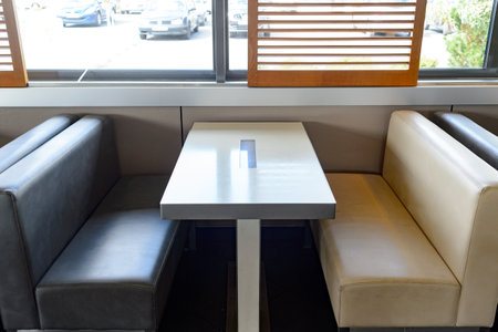 LE PIAN-MEDOC, FRANCE - AUGUST 13, 2015: McDonald's restaurant. McDonald's is the world's largest chain of hamburger fast food restaurants, founded in the United States.のeditorial素材