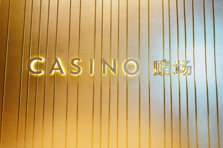 SINGAPORE - NOVEMBER 07, 2015: interior of The Shoppes at Marina Bay Sands. The Shoppes at Marina Bay Sands is one of Singapore's largest luxury shopping mallsのeditorial素材