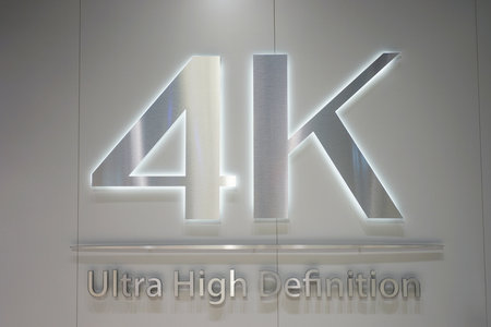 COLOGNE, GERMANY - SEPTEMBER 19, 2014: Samsung stand details in the Photokina Exhibition. The Photokina is the world's largest trade fair for the photographic and imaging industriesのeditorial素材