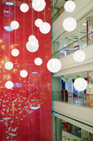 SHENZHEN, CHINA-APRIL 03: shopping store on April 03, 2010 in Shenzhen, China. ShenZhen is regarded as one of the most successful Special Economic Zones.のeditorial素材