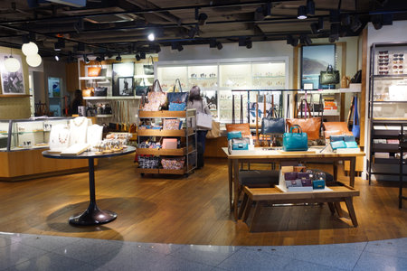 DUSSELDORF - SEPTEMBER 16: boutique interior on September 16, 2014 in Dusseldorf, Germany....