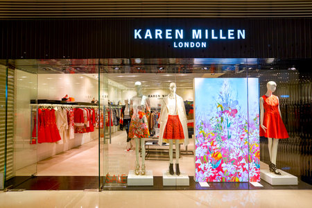 HONG KONG - JANUARY 27, 2016: inside of Elements Shopping Mall. Elements is a large shopping mall...