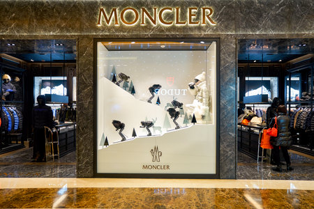 HONG KONG - JANUARY 27, 2016: inside of Elements Shopping Mall. Elements is a large shopping mall...
