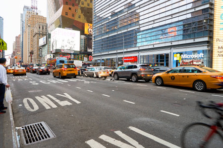 NEW YORK - CIRCA MARCH 2016: New York City at daytime. The City of New York, often called New York...