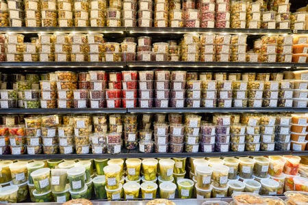 NEW YORK - CIRCA MARCH 2016:  inside of West Side Market. West Side Market is a supermarket at...
