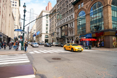 NEW YORK - CIRCA MARCH 2016: New York City at daytime. The City of New York, often called New York...