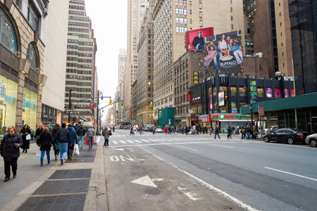 NEW YORK - CIRCA MARCH 2016: New York City at daytime. The City of New York, often called New York...