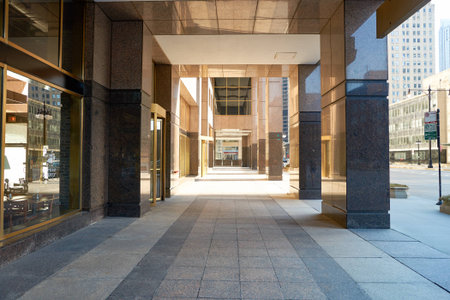 CHICAGO, IL - CIRCA APRIL, 2016: streets of Chicago at daytime. Chicago, colloquially known as the...