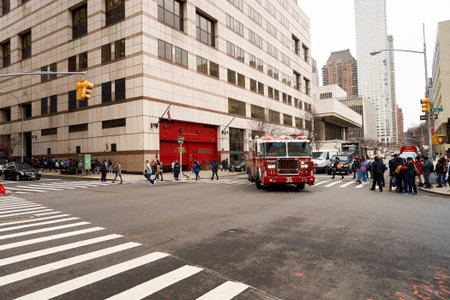 NEW YORK - CIRCA MARCH 2016: New York City at daytime. The City of New York, often called New York...