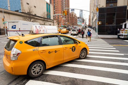 NEW YORK - CIRCA MARCH 2016: New York City at daytime. The City of New York, often called New York...