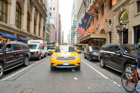 NEW YORK - CIRCA MARCH 2016: New York City at daytime. The City of New York, often called New York...