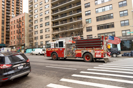 NEW YORK - CIRCA MARCH 2016: New York City at daytime. The City of New York, often called New York...