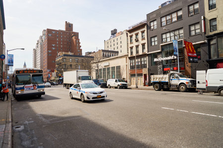 NEW YORK - CIRCA MARCH 2016: New York City at daytime. The City of New York, often called New York...