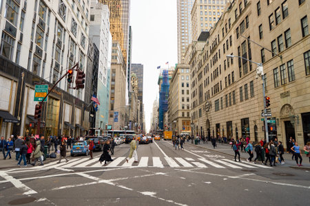 NEW YORK - CIRCA MARCH 2016: New York City at daytime. The City of New York, often called New York...