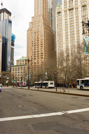 NEW YORK - CIRCA MARCH 2016: New York City at daytime. The City of New York, often called New York...