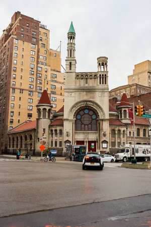 NEW YORK - CIRCA MARCH 2016: New York City at daytime. The City of New York, often called New York City or simply New York, is the most populous city in the United Statesのeditorial素材