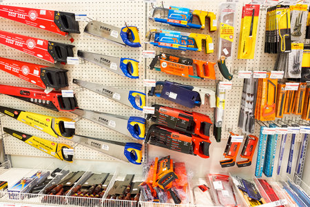 PATTAYA, THAILAND - FEBRUARY 24, 2016: inside HomePro store. The store provide advice and facilities for installation and maintenance of a wide range of domestic featuresのeditorial素材