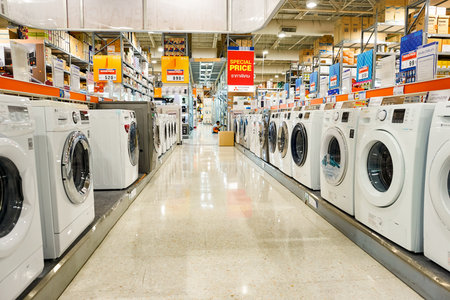 PATTAYA, THAILAND - FEBRUARY 24, 2016: inside HomePro store. The store provide advice and facilities for installation and maintenance of a wide range of domestic featuresのeditorial素材