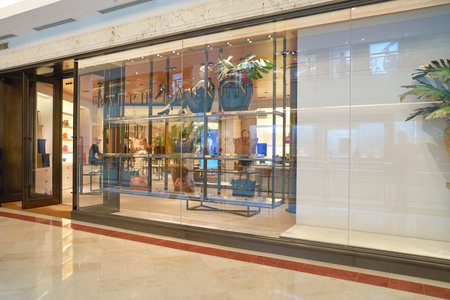KUALA LUMPUR, MALAYSIA - MAY 09, 2016: inside of Suria KLCC. Suria KLCC is a shopping mall is...
