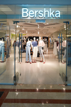 KUALA LUMPUR, MALAYSIA - MAY 09, 2016: Bershka store in Suria KLCC. Suria KLCC is a shopping mall is...