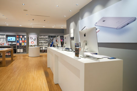 KUALA LUMPUR, MALAYSIA - MAY 09, 2016: electronics store in Suria KLCC. Suria KLCC is a shopping...